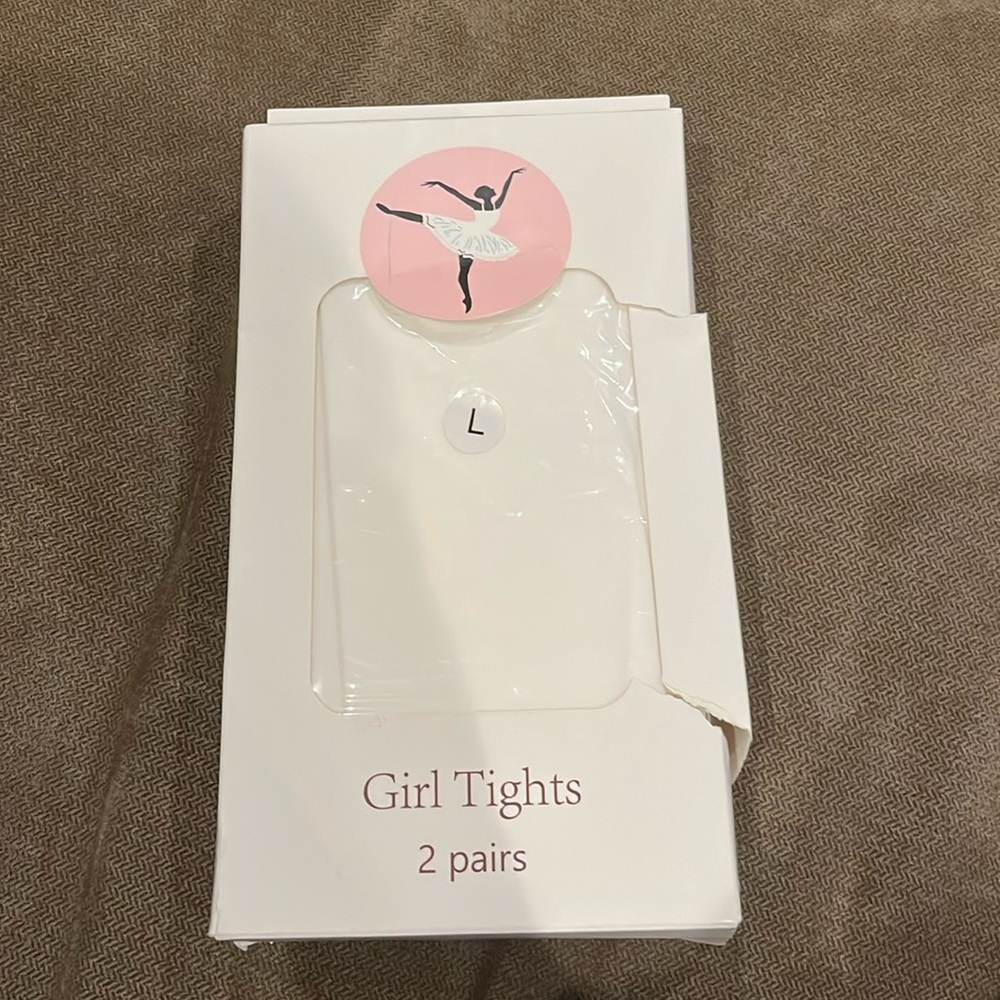 White tights for girls